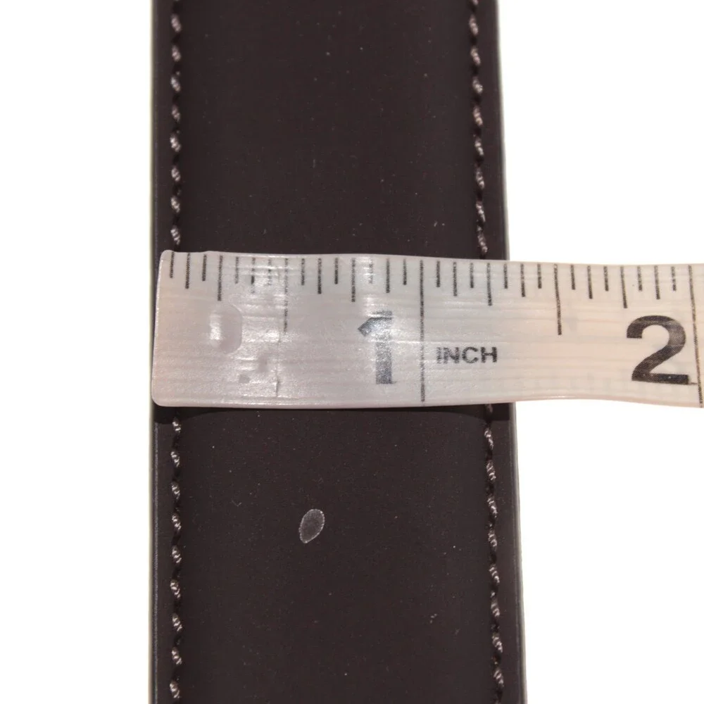 Di Bianco NWT Cut to Size Dress Belt In Solid Brown Leather One Size